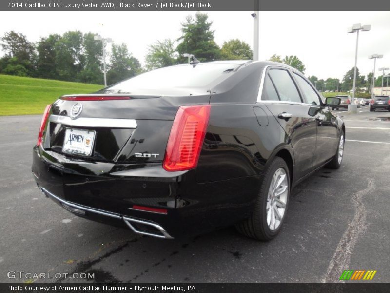 Black Raven / Jet Black/Jet Black 2014 Cadillac CTS Luxury Sedan AWD