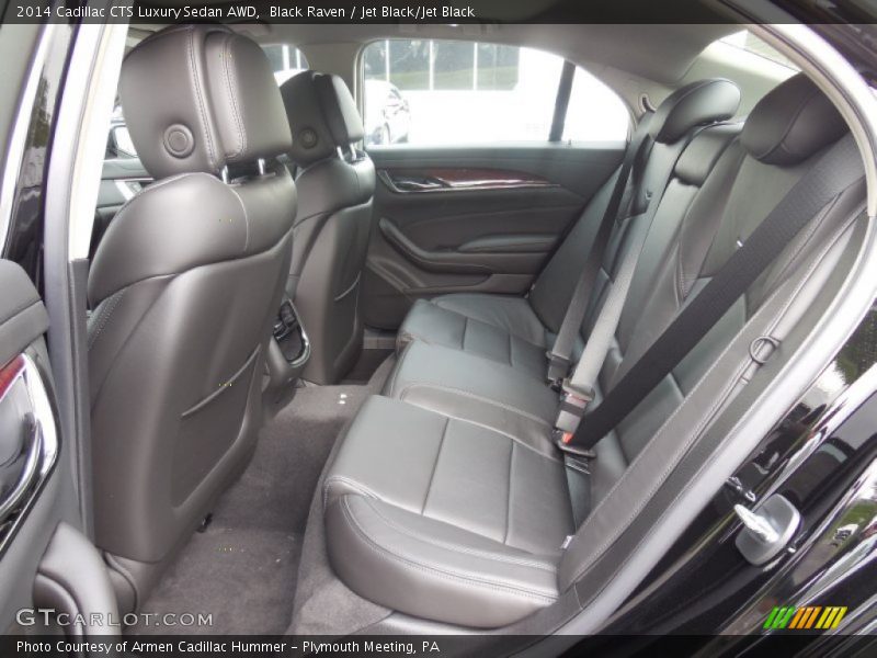 Black Raven / Jet Black/Jet Black 2014 Cadillac CTS Luxury Sedan AWD