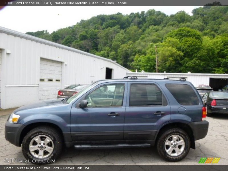 Norsea Blue Metallic / Medium/Dark Pebble 2006 Ford Escape XLT 4WD