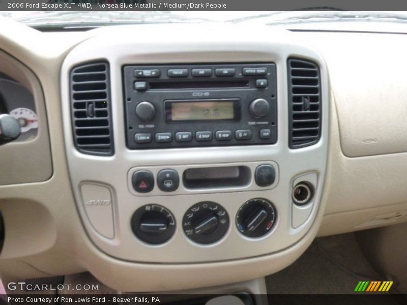 Norsea Blue Metallic / Medium/Dark Pebble 2006 Ford Escape XLT 4WD