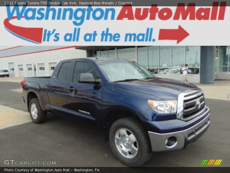Nautical Blue Metallic / Graphite 2012 Toyota Tundra TRD Double Cab 4x4