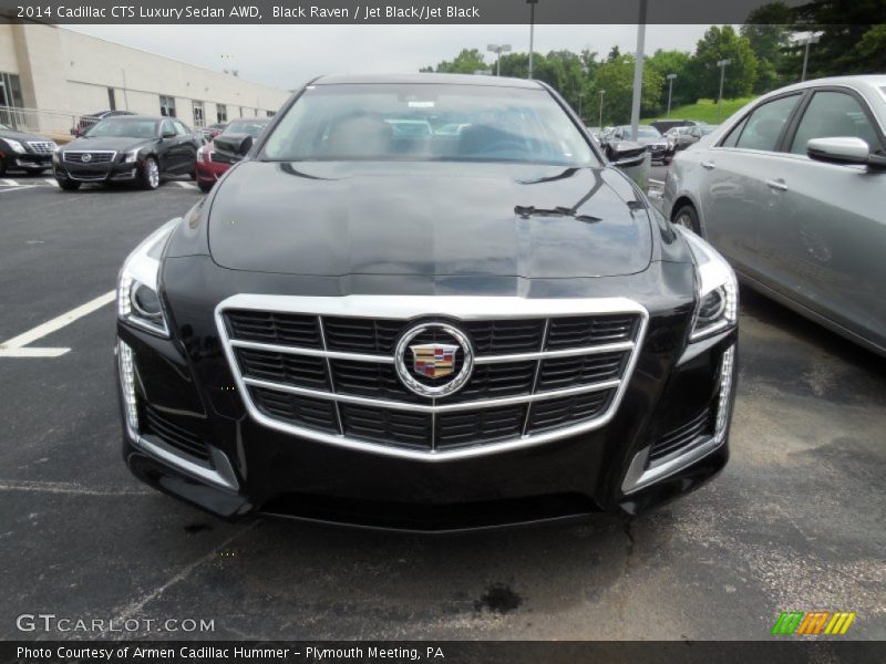 Black Raven / Jet Black/Jet Black 2014 Cadillac CTS Luxury Sedan AWD
