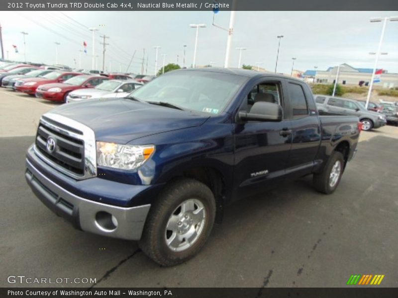 Nautical Blue Metallic / Graphite 2012 Toyota Tundra TRD Double Cab 4x4