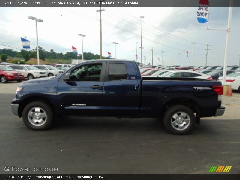 Nautical Blue Metallic / Graphite 2012 Toyota Tundra TRD Double Cab 4x4