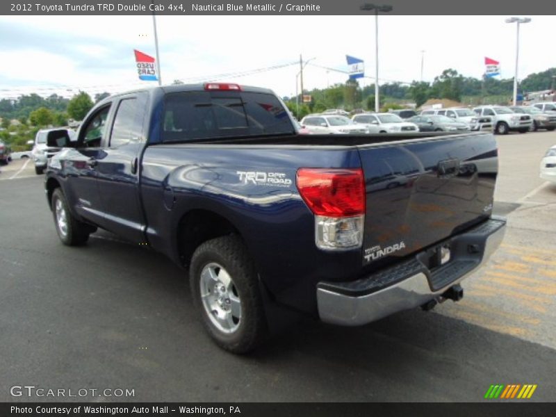Nautical Blue Metallic / Graphite 2012 Toyota Tundra TRD Double Cab 4x4