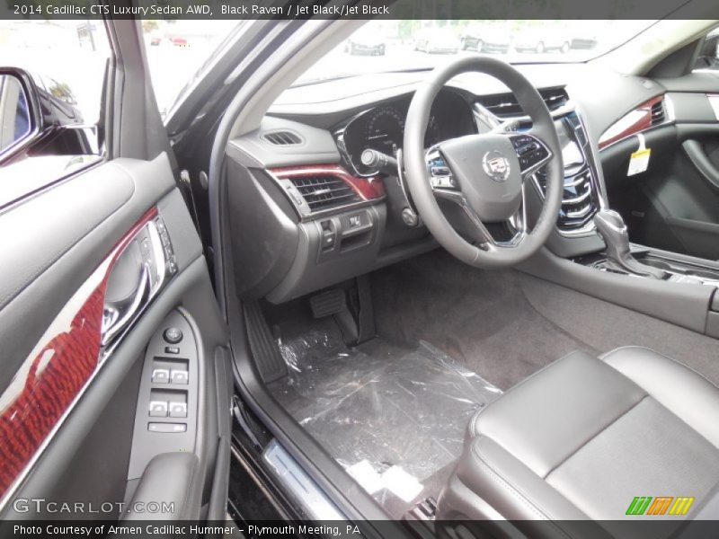 Black Raven / Jet Black/Jet Black 2014 Cadillac CTS Luxury Sedan AWD