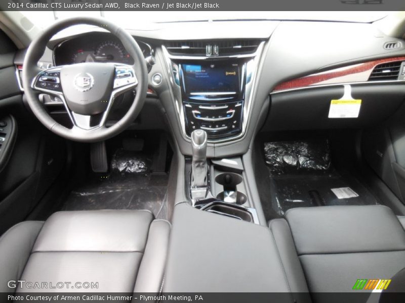 Black Raven / Jet Black/Jet Black 2014 Cadillac CTS Luxury Sedan AWD