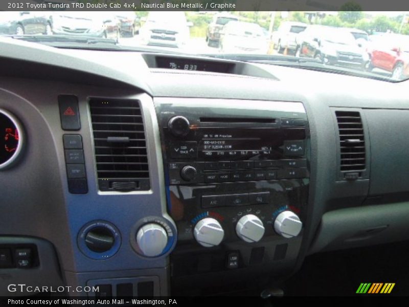 Nautical Blue Metallic / Graphite 2012 Toyota Tundra TRD Double Cab 4x4