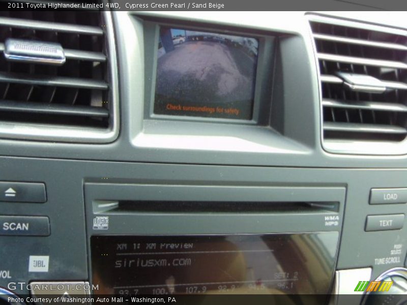 Cypress Green Pearl / Sand Beige 2011 Toyota Highlander Limited 4WD