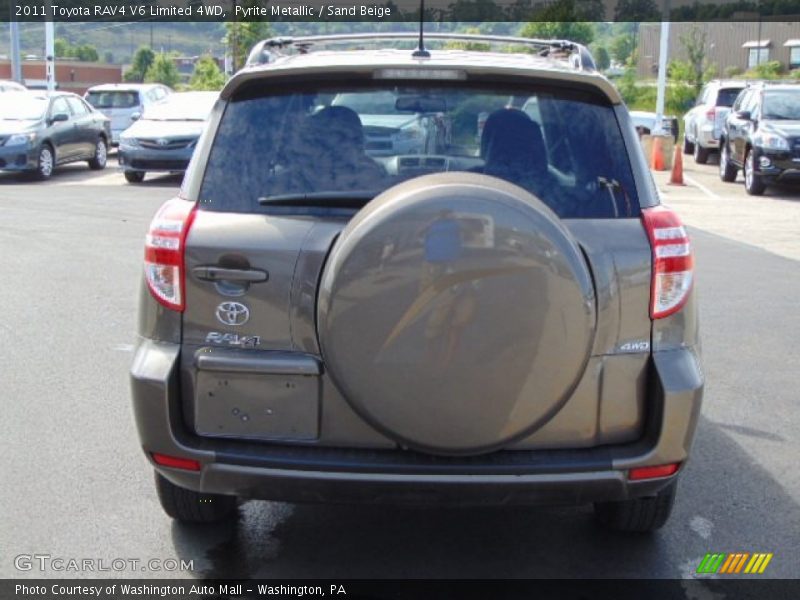 Pyrite Metallic / Sand Beige 2011 Toyota RAV4 V6 Limited 4WD