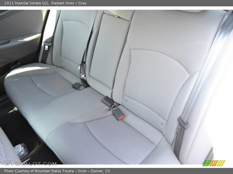 Radiant Silver / Gray 2011 Hyundai Sonata GLS