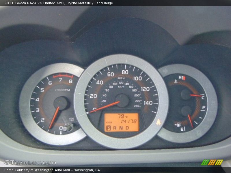 Pyrite Metallic / Sand Beige 2011 Toyota RAV4 V6 Limited 4WD