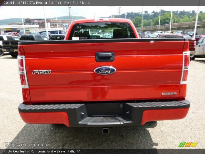 Race Red / Black 2014 Ford F150 STX Regular Cab 4x4