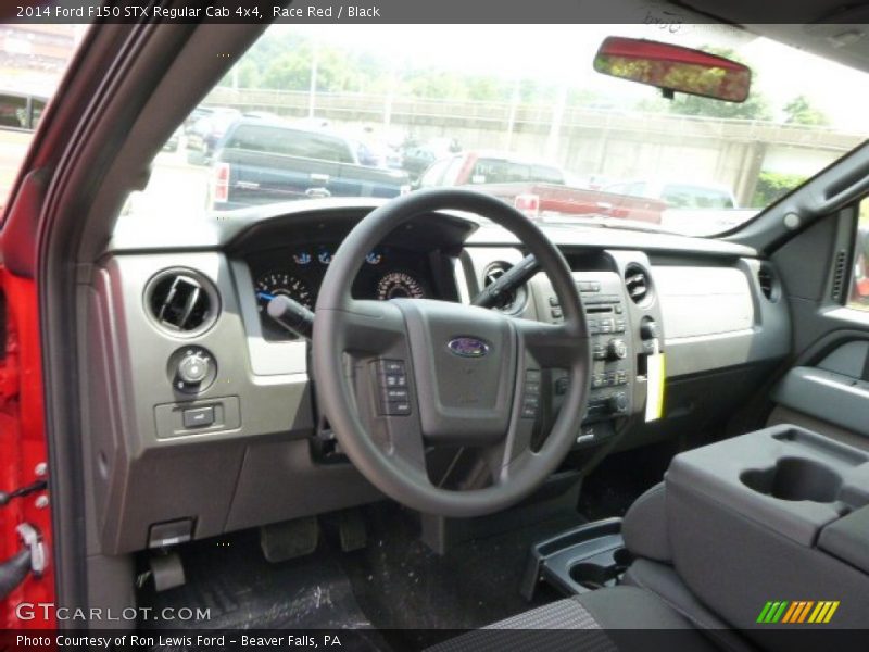 Race Red / Black 2014 Ford F150 STX Regular Cab 4x4
