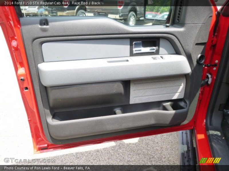 Race Red / Black 2014 Ford F150 STX Regular Cab 4x4