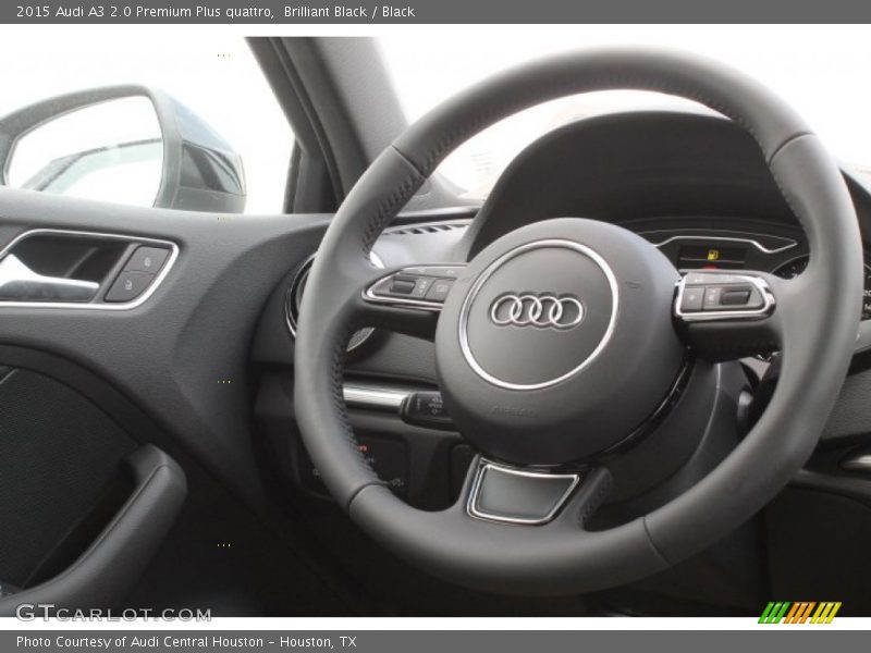 Brilliant Black / Black 2015 Audi A3 2.0 Premium Plus quattro