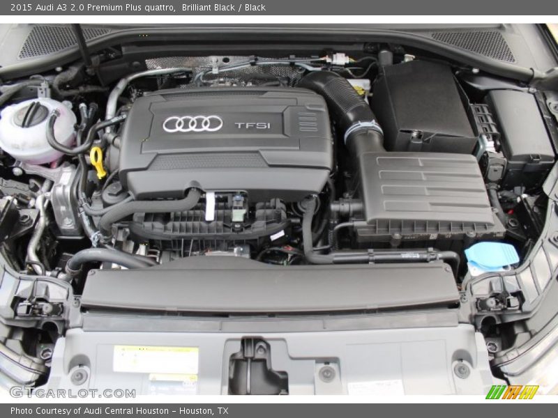 Brilliant Black / Black 2015 Audi A3 2.0 Premium Plus quattro