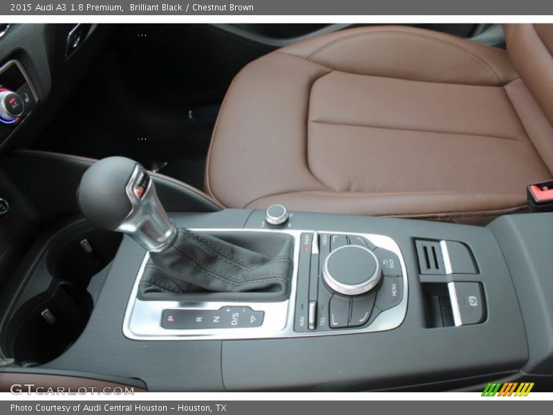Brilliant Black / Chestnut Brown 2015 Audi A3 1.8 Premium