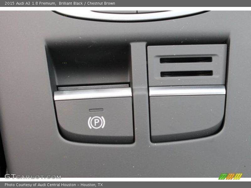 Brilliant Black / Chestnut Brown 2015 Audi A3 1.8 Premium