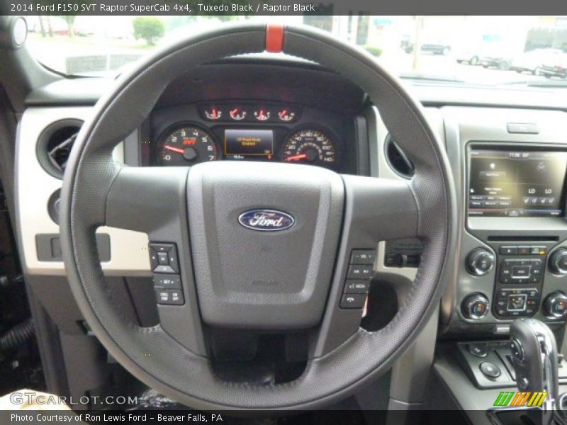  2014 F150 SVT Raptor SuperCab 4x4 Steering Wheel
