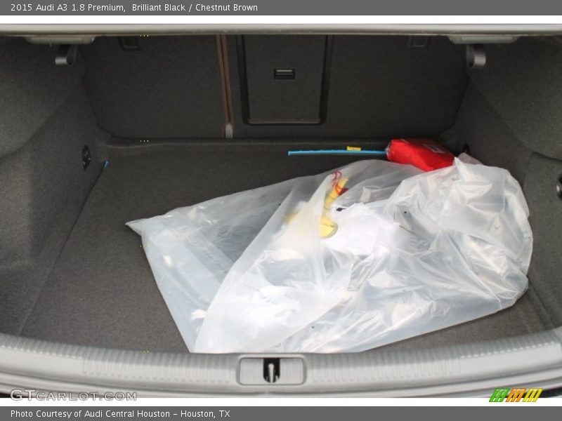 Brilliant Black / Chestnut Brown 2015 Audi A3 1.8 Premium