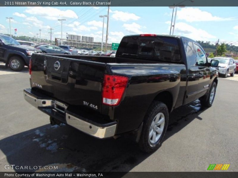 Galaxy Black / Charcoal 2011 Nissan Titan SV King Cab 4x4