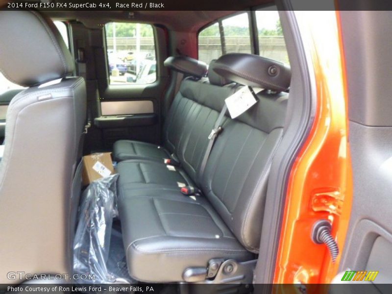 Race Red / Black 2014 Ford F150 FX4 SuperCab 4x4