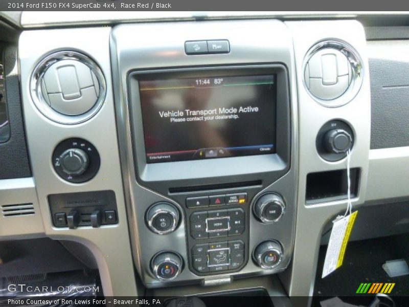 Race Red / Black 2014 Ford F150 FX4 SuperCab 4x4