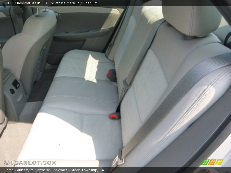 Silver Ice Metallic / Titanium 2012 Chevrolet Malibu LT