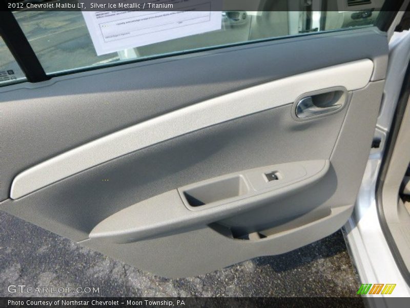 Silver Ice Metallic / Titanium 2012 Chevrolet Malibu LT