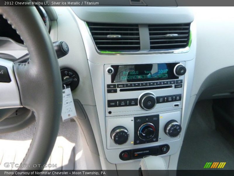 Silver Ice Metallic / Titanium 2012 Chevrolet Malibu LT