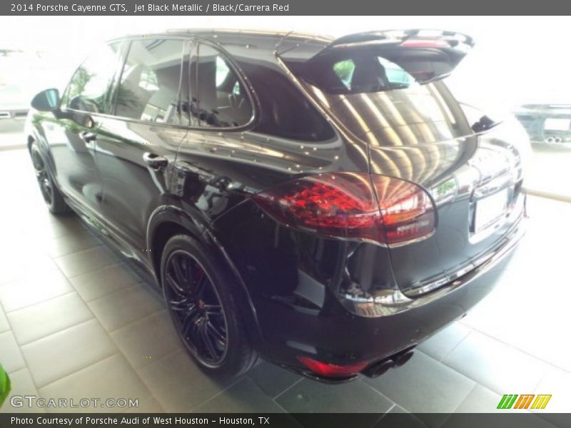 Jet Black Metallic / Black/Carrera Red 2014 Porsche Cayenne GTS