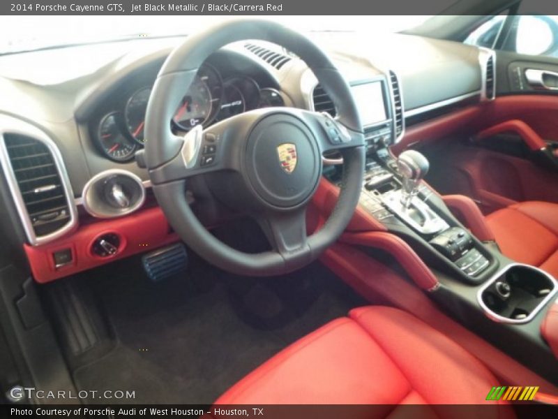 Black/Carrera Red Interior - 2014 Cayenne GTS 
