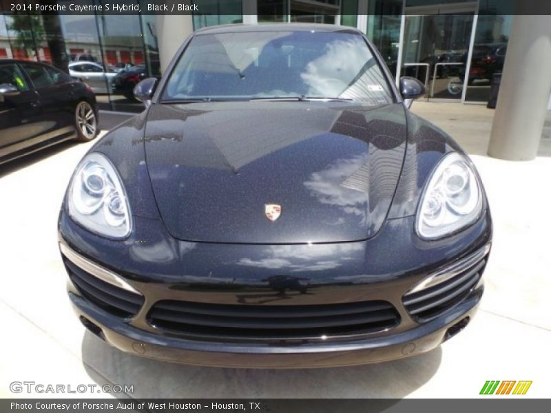 Black / Black 2014 Porsche Cayenne S Hybrid