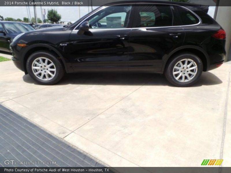 Black / Black 2014 Porsche Cayenne S Hybrid