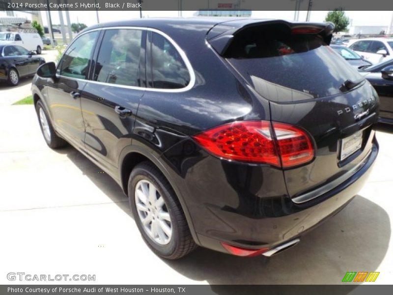Black / Black 2014 Porsche Cayenne S Hybrid
