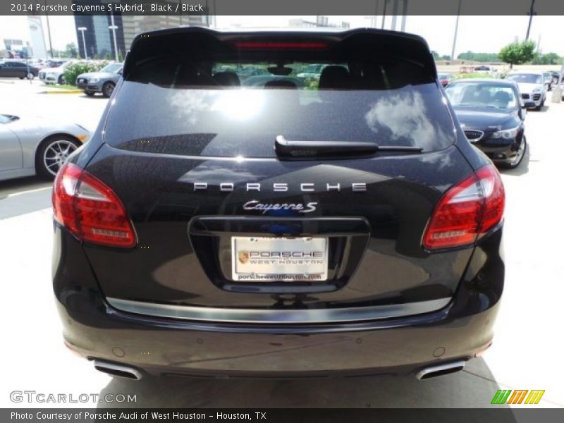 Black / Black 2014 Porsche Cayenne S Hybrid
