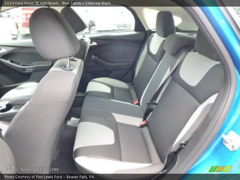 Blue Candy / Charcoal Black 2014 Ford Focus SE Hatchback
