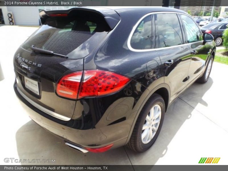 Black / Black 2014 Porsche Cayenne S Hybrid