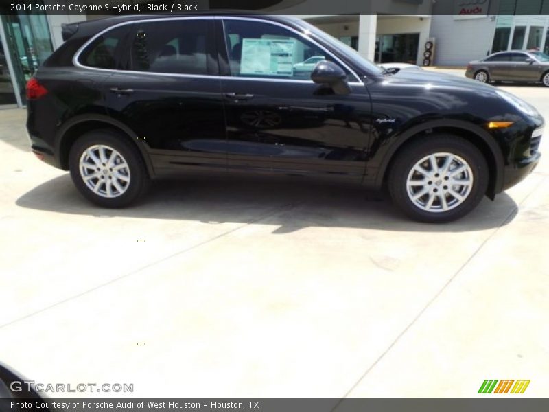 Black / Black 2014 Porsche Cayenne S Hybrid