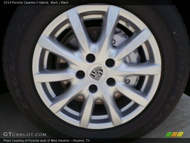 Black / Black 2014 Porsche Cayenne S Hybrid