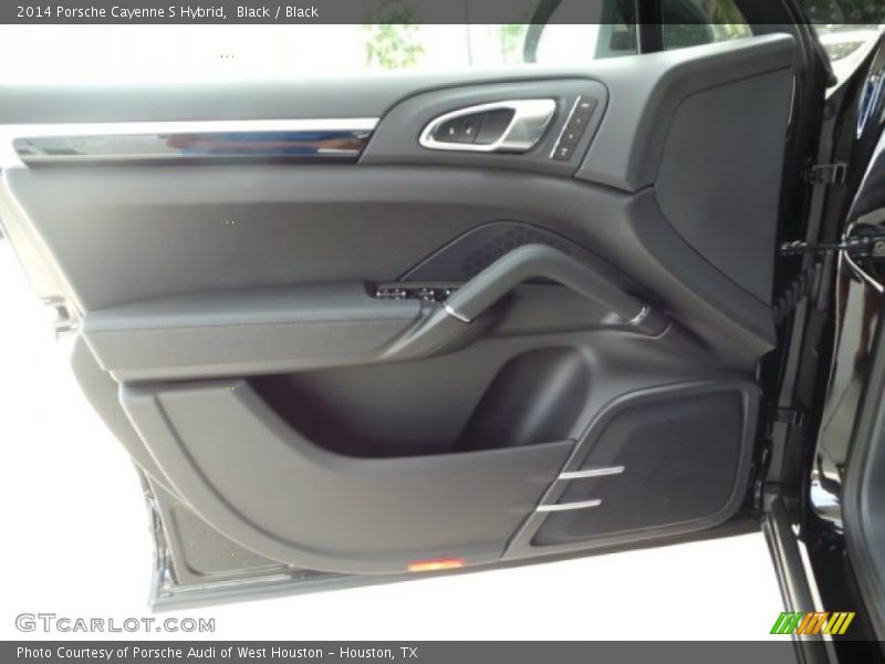 Black / Black 2014 Porsche Cayenne S Hybrid