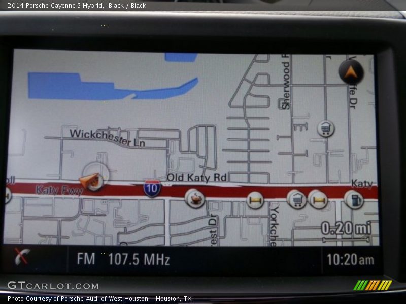 Navigation of 2014 Cayenne S Hybrid