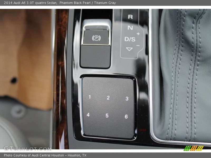 Phantom Black Pearl / Titanium Gray 2014 Audi A6 3.0T quattro Sedan