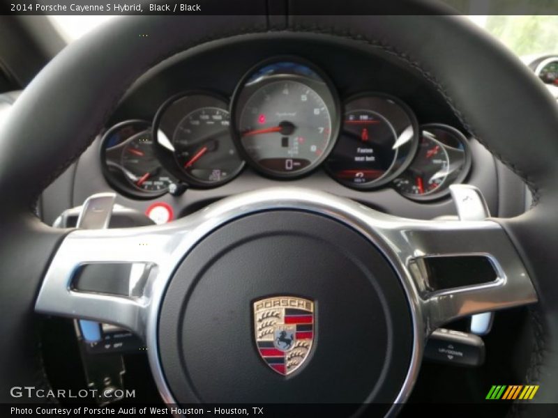 Black / Black 2014 Porsche Cayenne S Hybrid