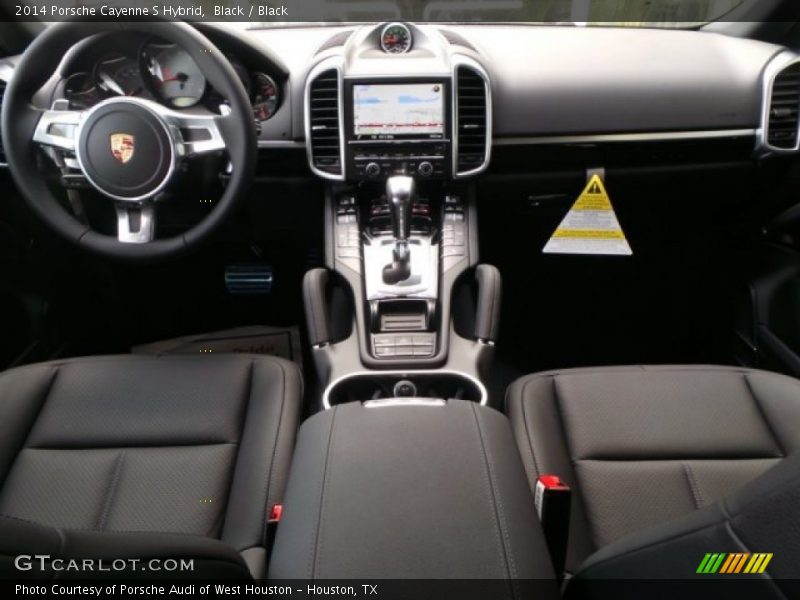 Black / Black 2014 Porsche Cayenne S Hybrid
