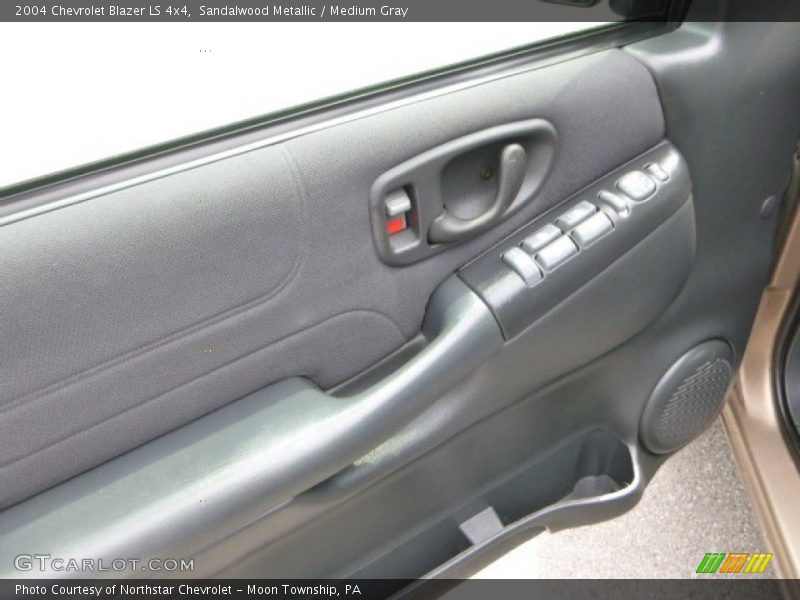 Sandalwood Metallic / Medium Gray 2004 Chevrolet Blazer LS 4x4