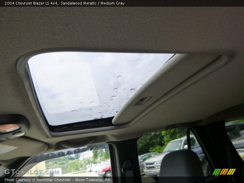 Sandalwood Metallic / Medium Gray 2004 Chevrolet Blazer LS 4x4