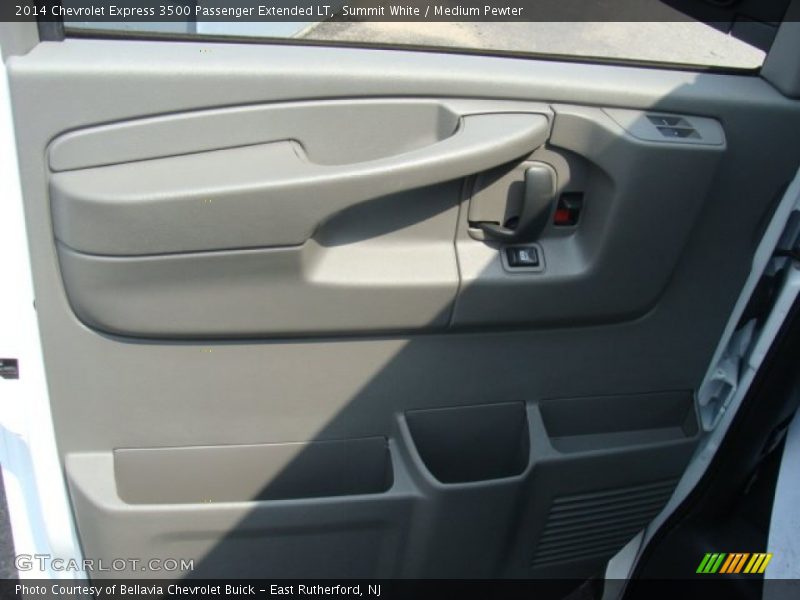 Summit White / Medium Pewter 2014 Chevrolet Express 3500 Passenger Extended LT