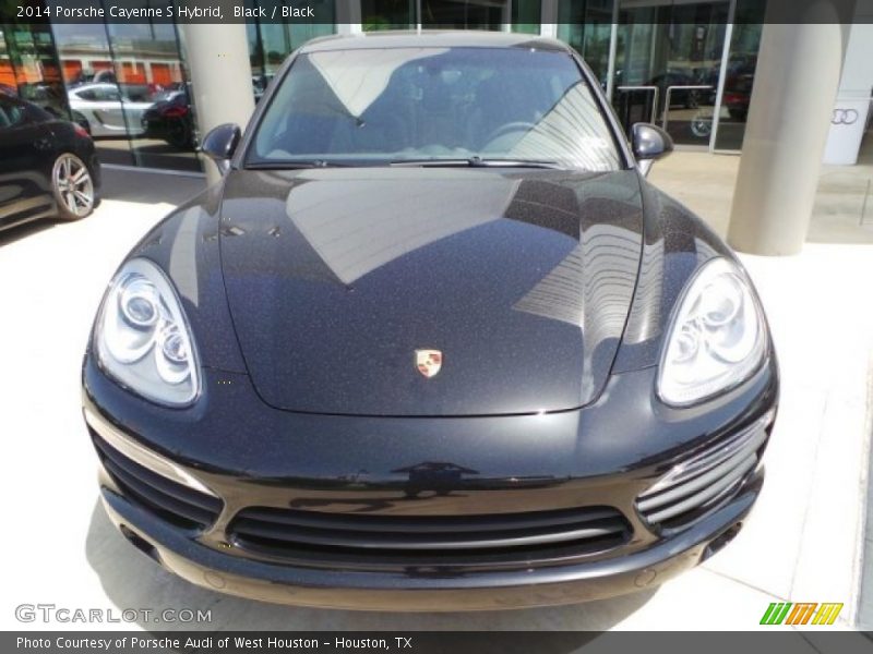 Black / Black 2014 Porsche Cayenne S Hybrid